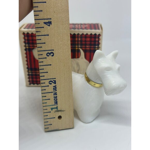 VTG 1970 Avon Shulton Queen of Scots Scottie Dog Heart Cologne Bottle Box EMPTY - Picture 7 of 7